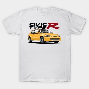 jdm car Civic Type R T-Shirt